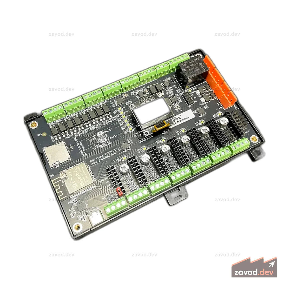 Контроллер ЧПУ PiBot FluidNC ESP32 GRBL V4.9 Plus B