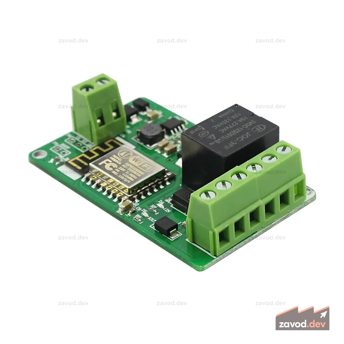 ESP8266 10A 220V Сетевое реле WIFI Модуль Вход постоянного тока 7 В ~ 30 В