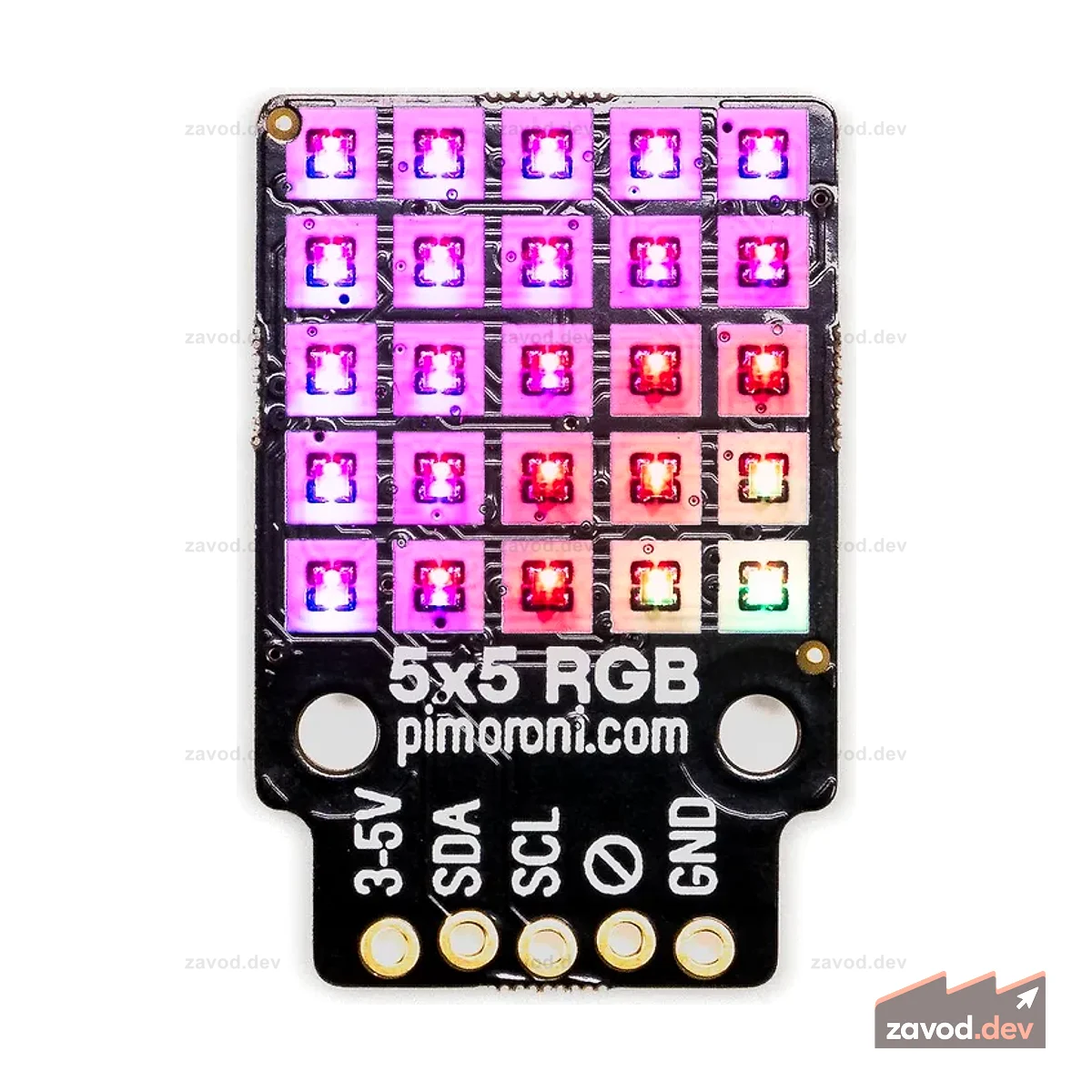 5х5 RGB матричный прорыв