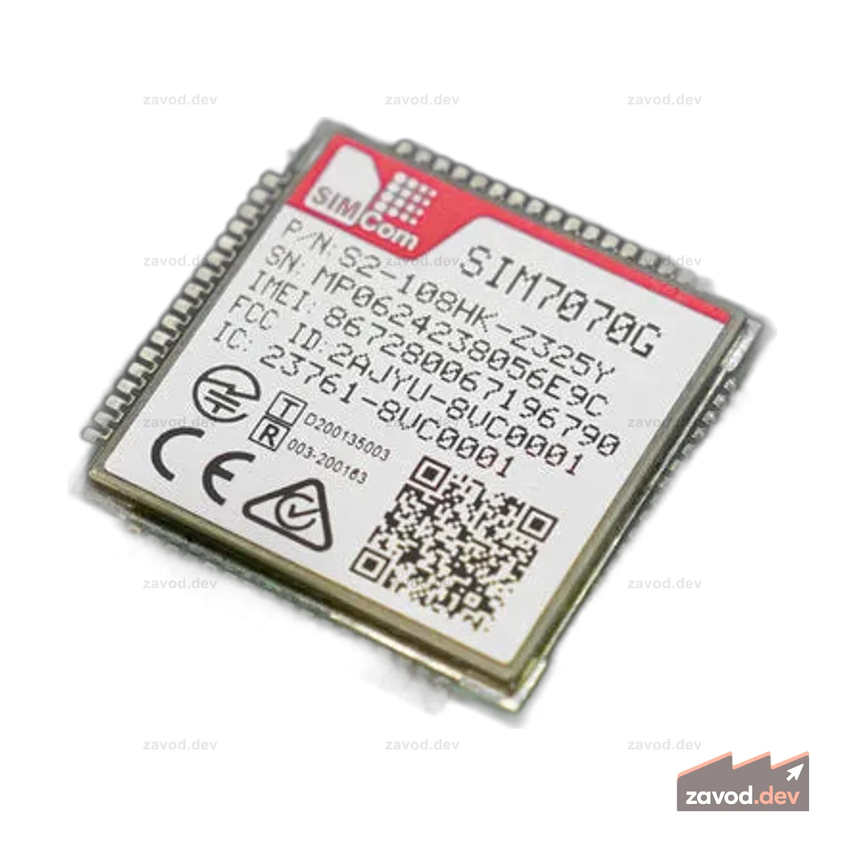 SIM7070G Глобальный модуль связи NB-IoT с GNSS-позиционированием