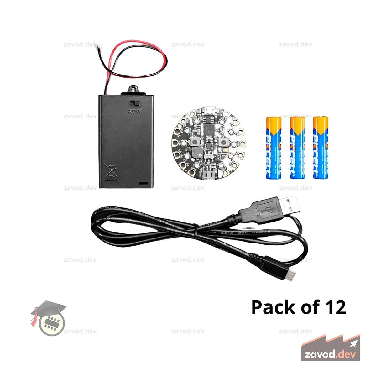 Классный набор стартового комплекта Circuit Playground Express (12 шт.)