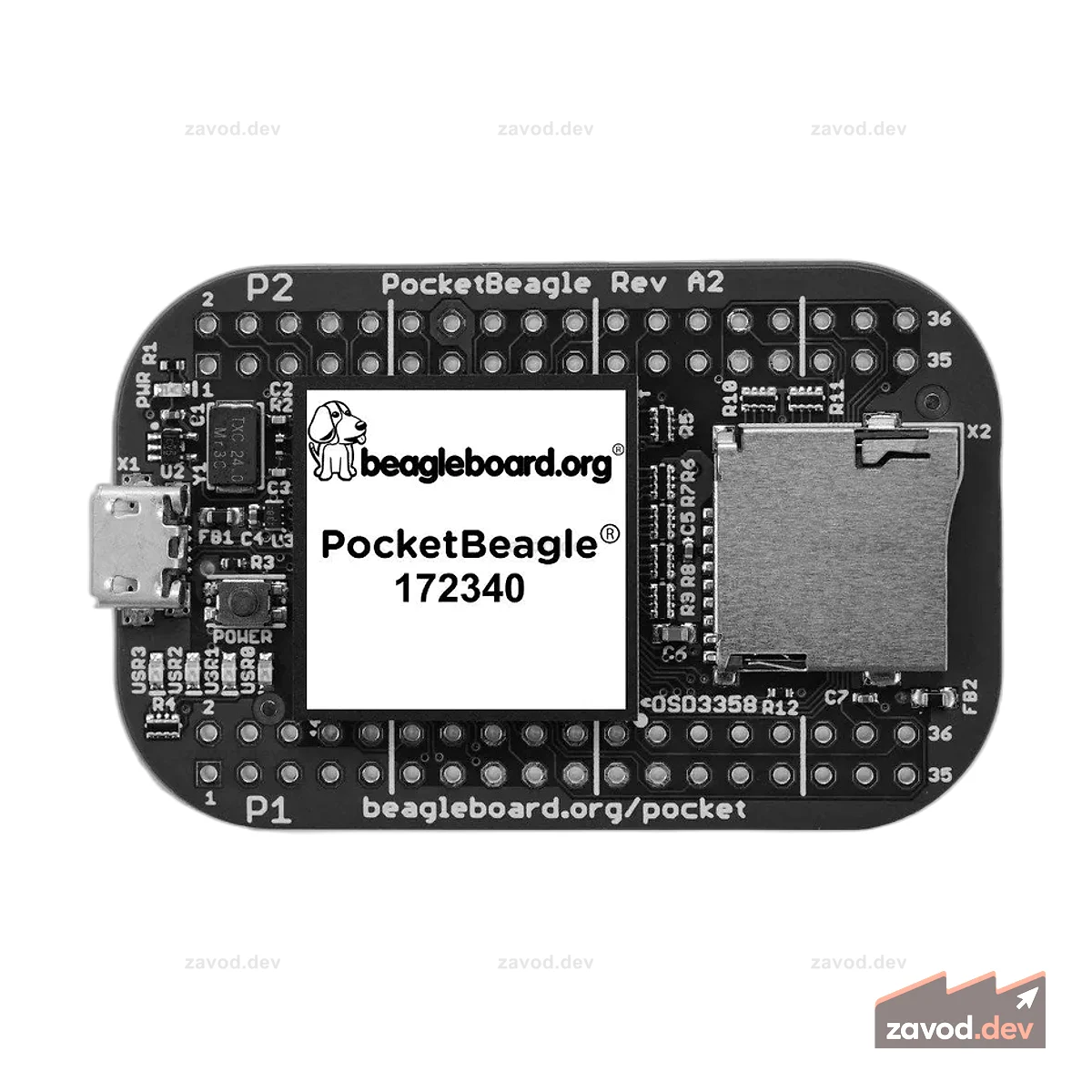 PocketBeagle - OSD3358ARM Cortex-A8 512 МБ ОЗУ