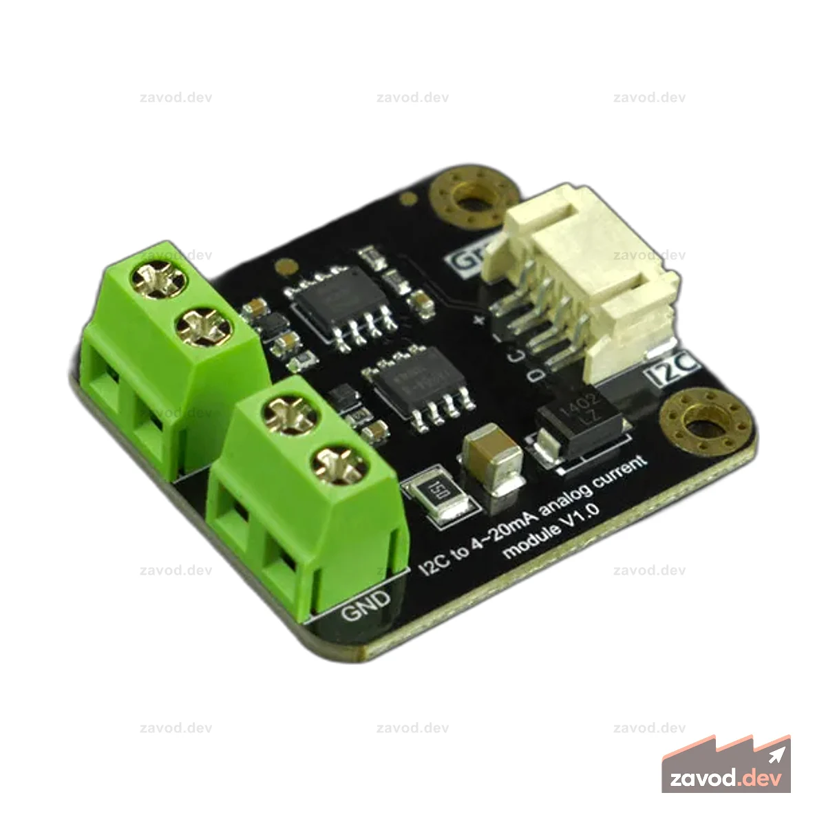 Gravity: модуль ЦАП I2C 4-20 мА (совместимый с Arduino)