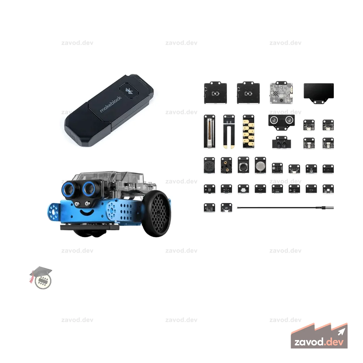 Makeblock — расширенный комплект mBot2 AI и IoT