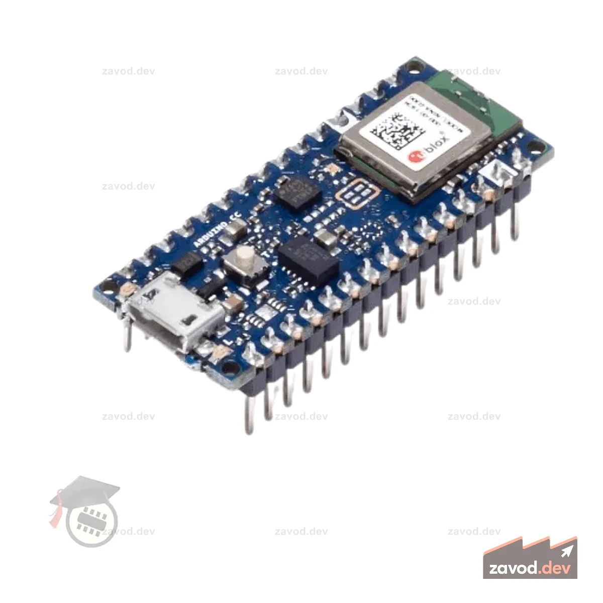 Arduino Nano 33 BLE с разъемами