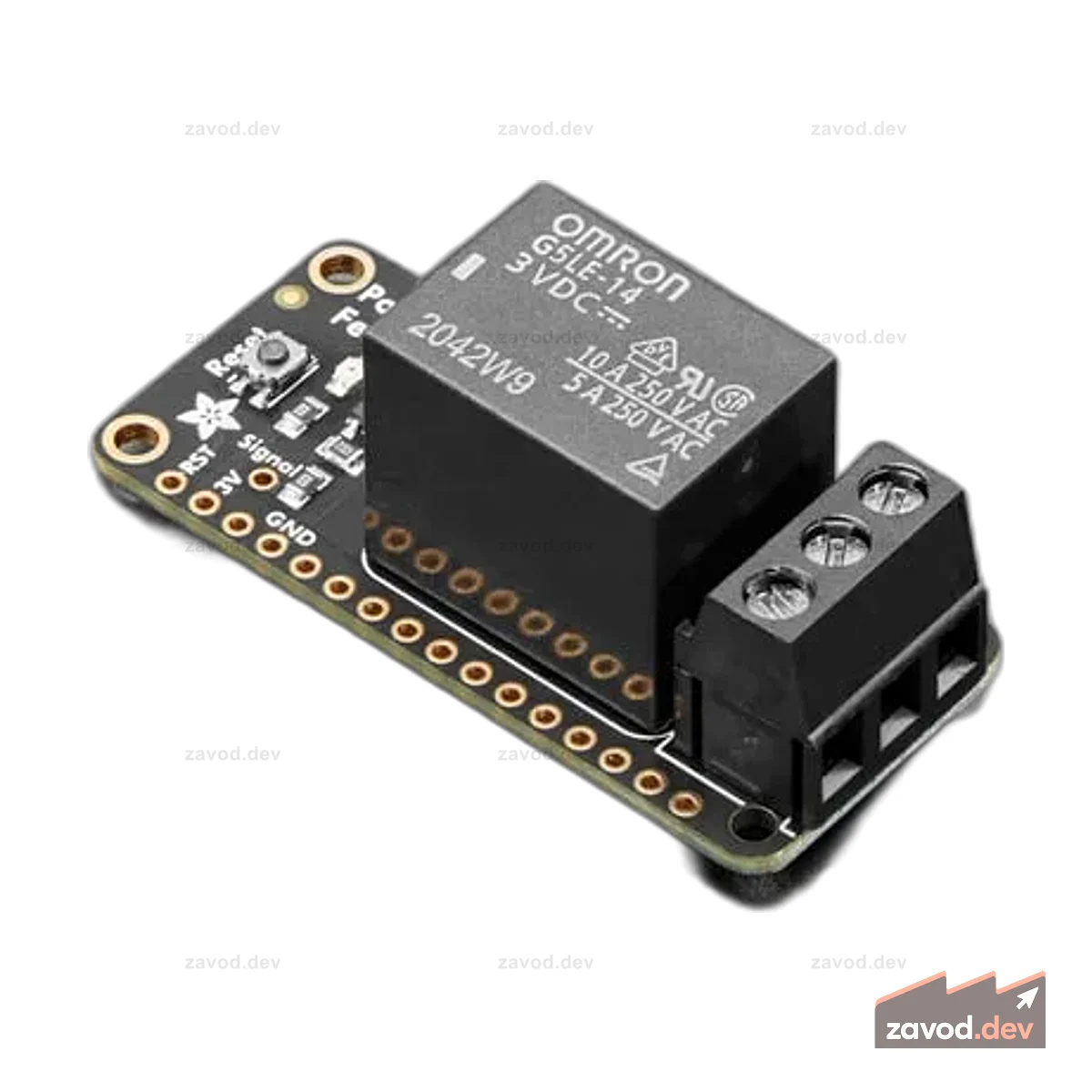 Силовое реле Adafruit FeatherWing
