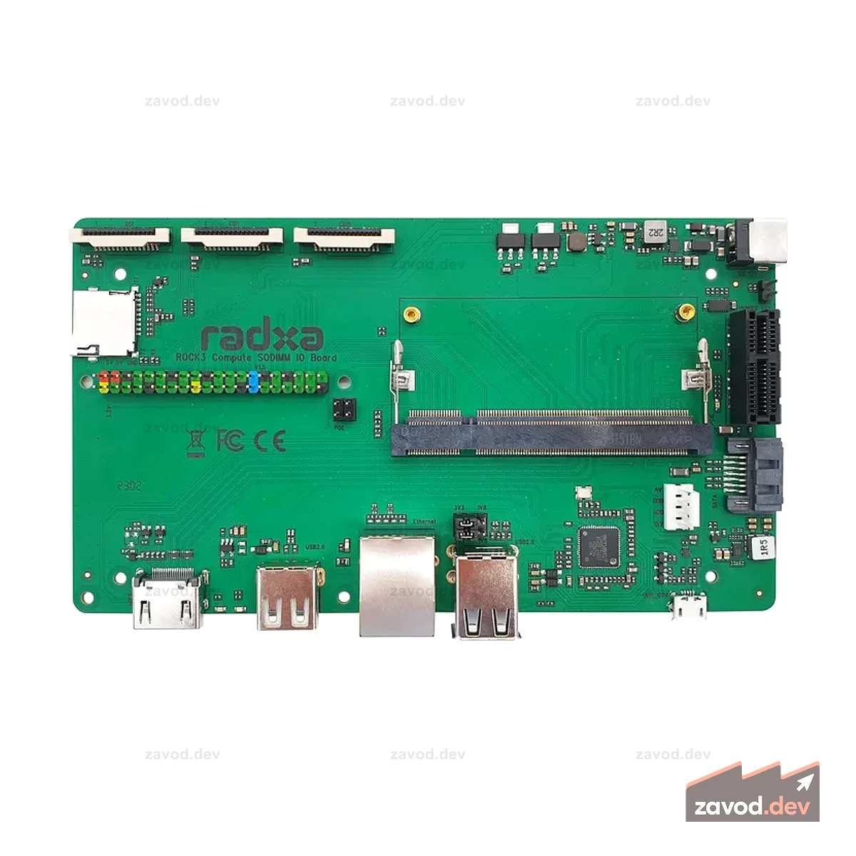 RADXA CM3 SODIMM IO Board