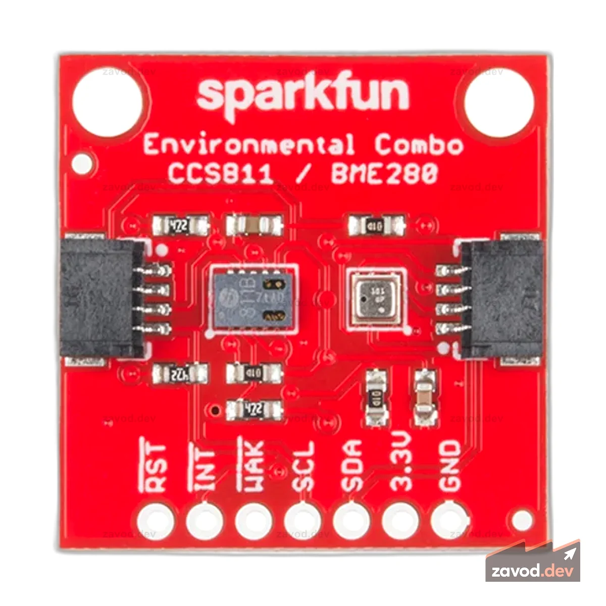 Экологический комбинированный комплект SparkFun — CCS811/BME280 (Qwiic)