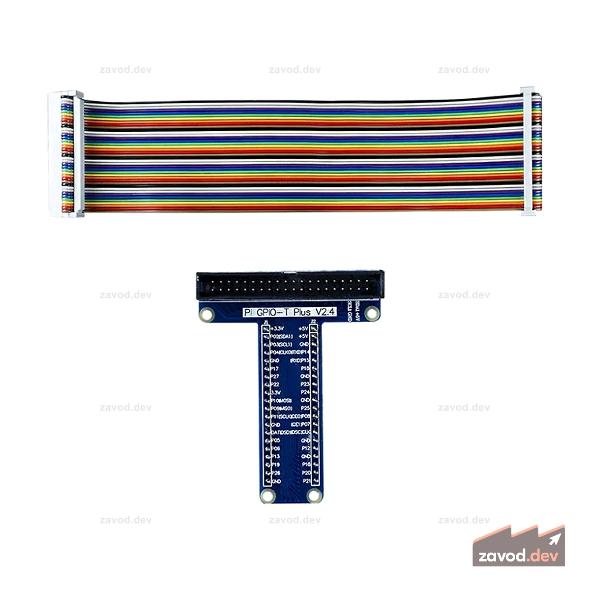 Плата расширения GPIO для Raspberry Pi 5/4/3B+/3B