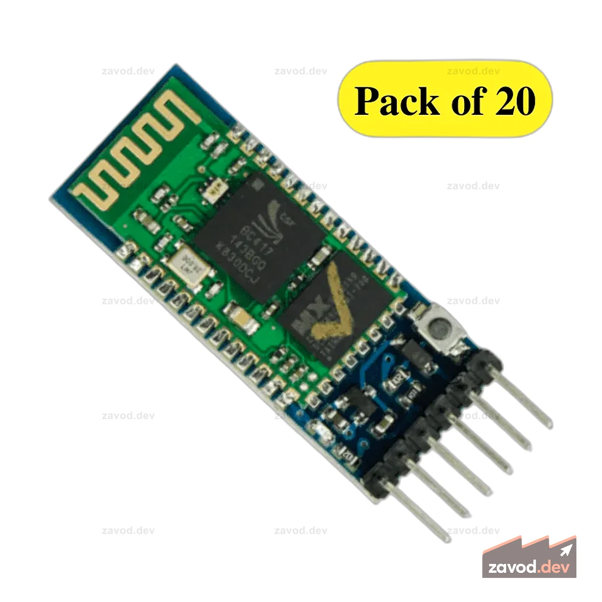 HC-05 Bluetooth-модуль с TTL-выходом (20 шт. в упаковке)