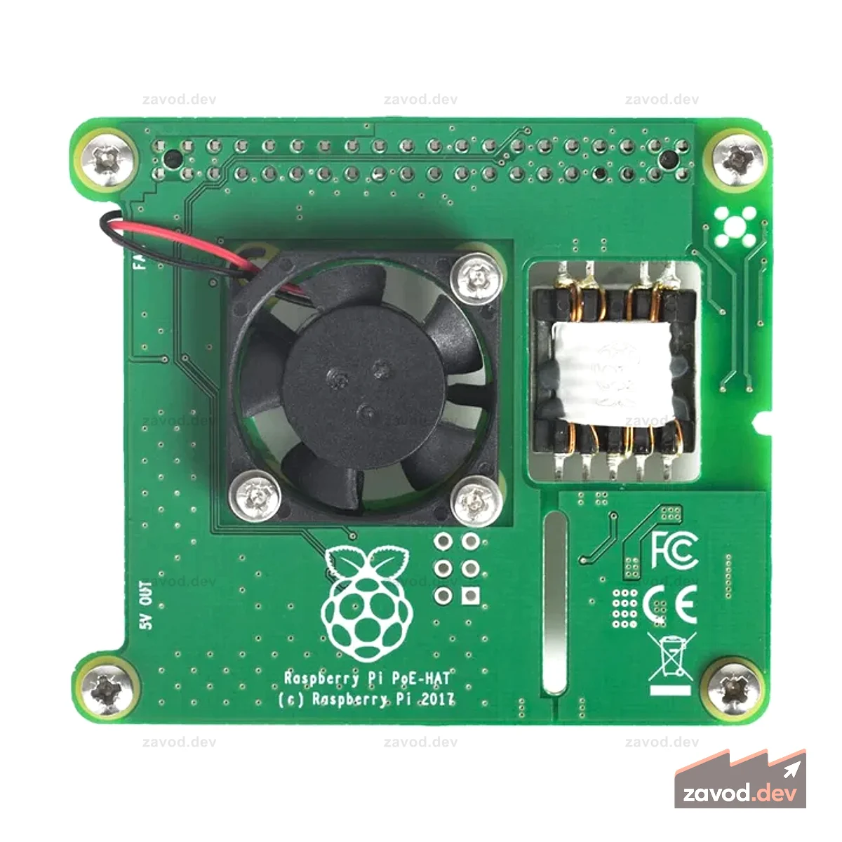 ШЛЯПА Raspberry Pi PoE