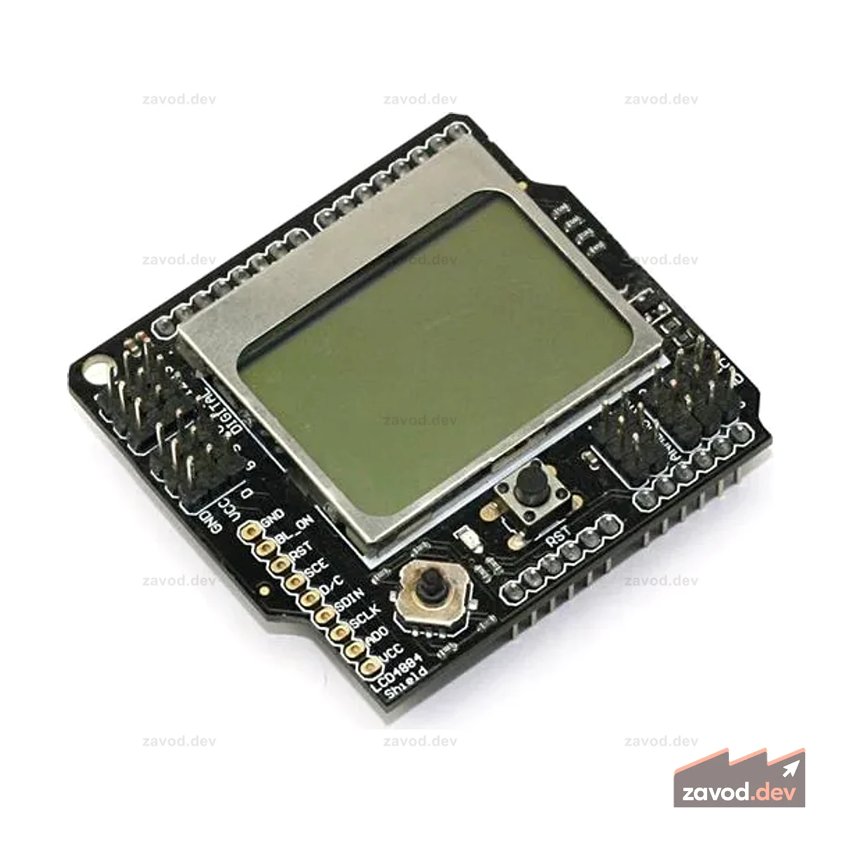 ASM SPI GRAPHIC LCD4884UNO MEGA