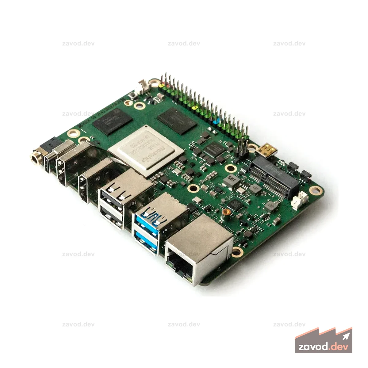 52Pi ROCK 5 Модель B 8 ГБ Одноплатный компьютер Rockchip RK3588 Arm Cortex-A76 + Cortex-A55