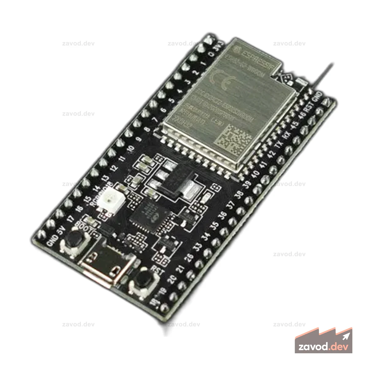 Плата разработки ESP32-S2-Saola-1M