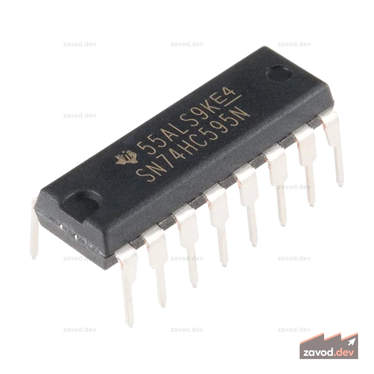Сдвиговый регистр 8-битный - SN74HC595