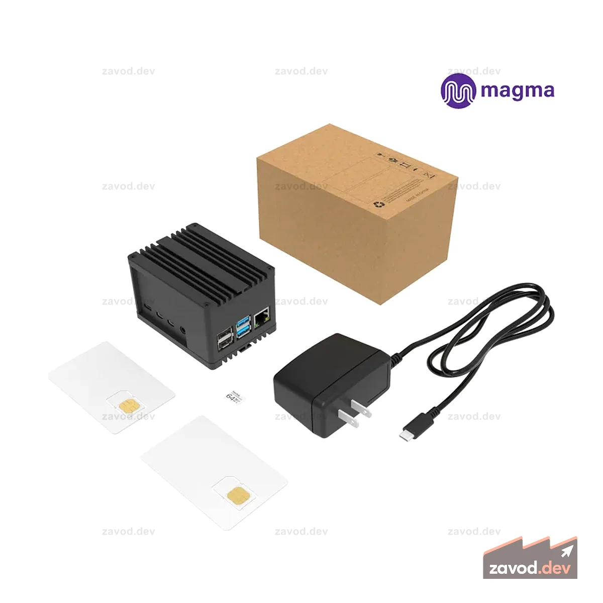 Комплект Raspberry Pi для частного LTE/5G (MagmaCore Inside) | Шлюз 5G AGW с открытым исходным кодом на базе Magma на Raspberry Pi4 для разработчиков