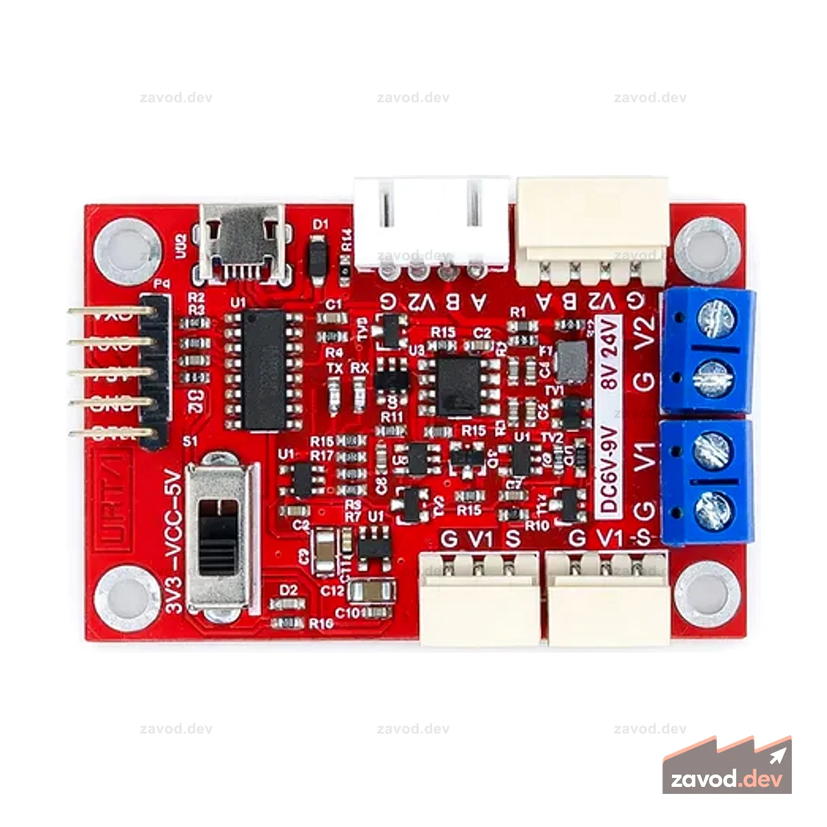 Feetech FE-URT-1 USB-TTL, программатор шины 485