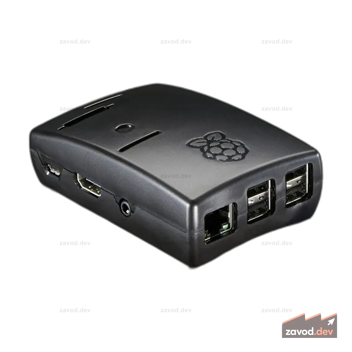 Raspberry Pi B+ / Pi 2 / Pi 3 Черный корпус