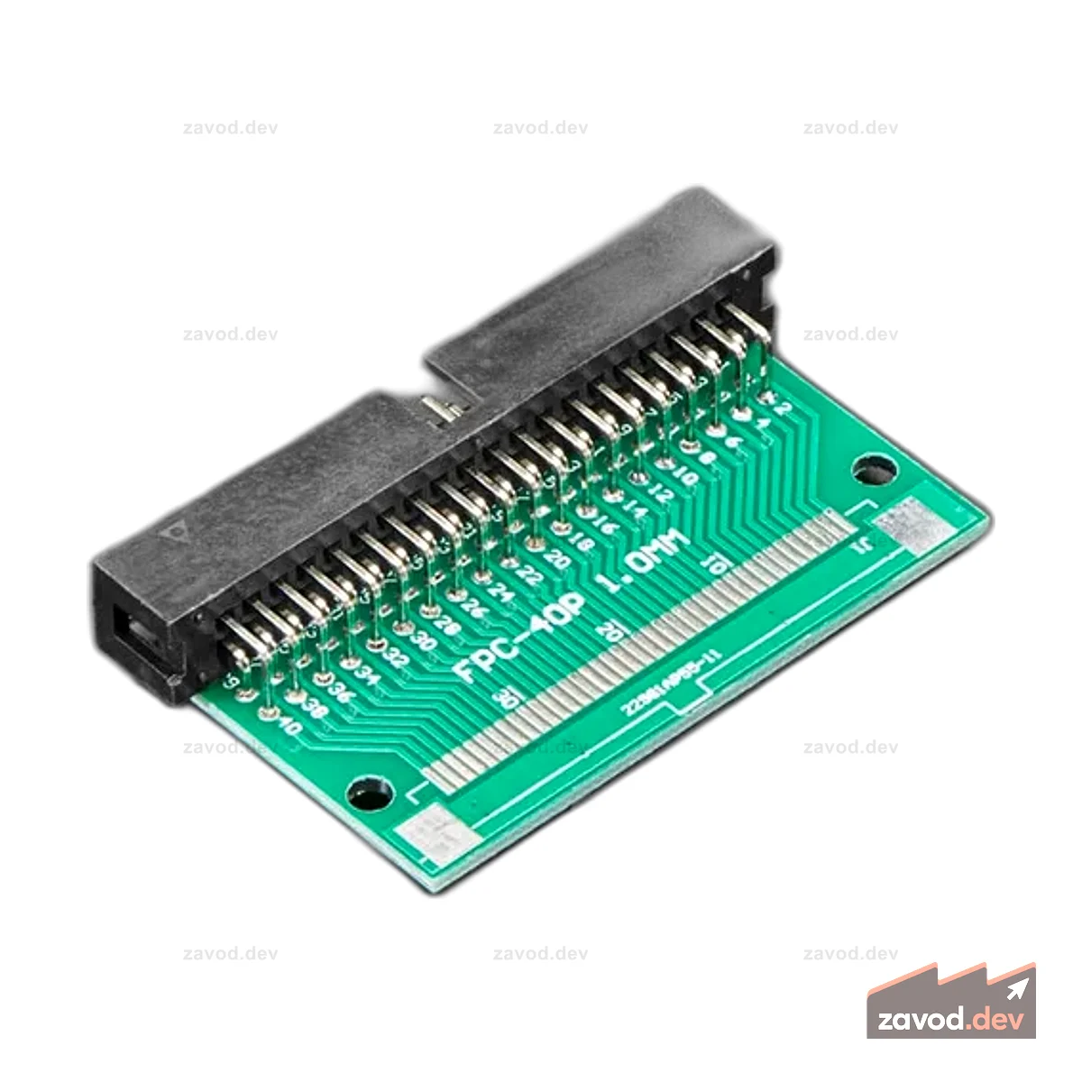 40-контактный адаптер FPC с прямоугольным штекерным разъемом IDC 2x20 IDC