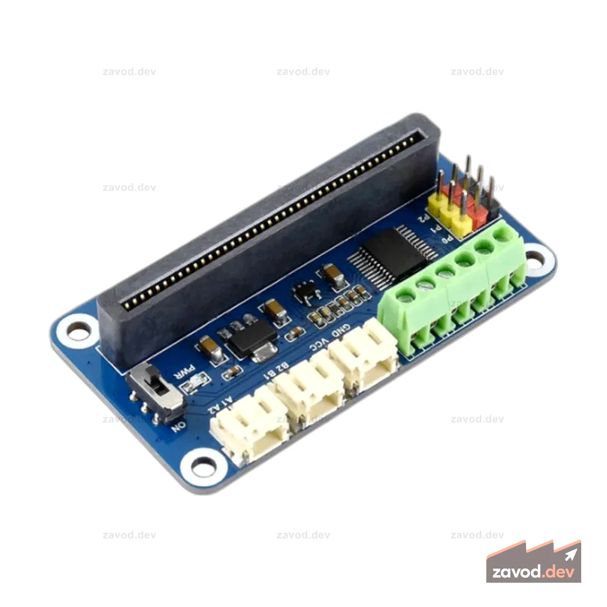 Waveshare Driver Breakout для micro:bit, приводов двигателей и сервоприводов