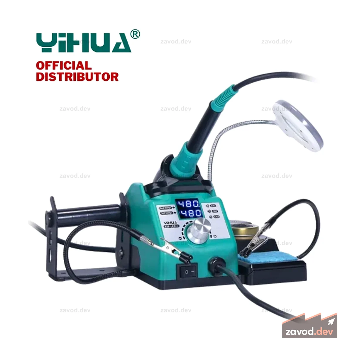 Yihua 926LED-IV 60 Вт нагреватель электронный паяльник паяльная станция для ремонта и распайки