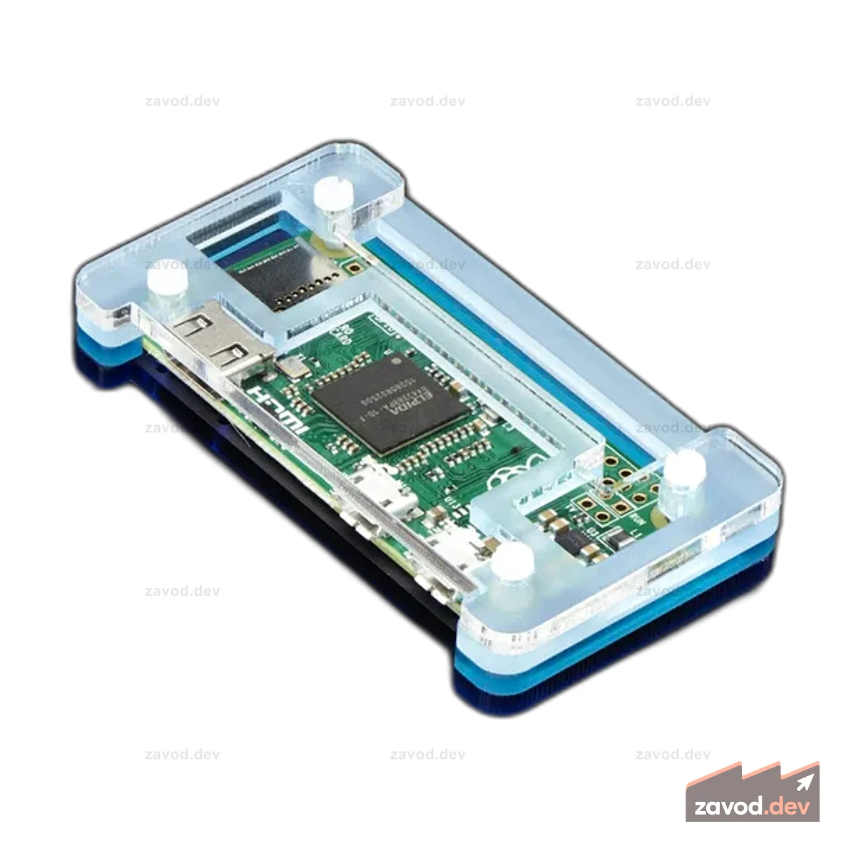 Чехол Pibow Zero для Raspberry Pi Zero v1.3
