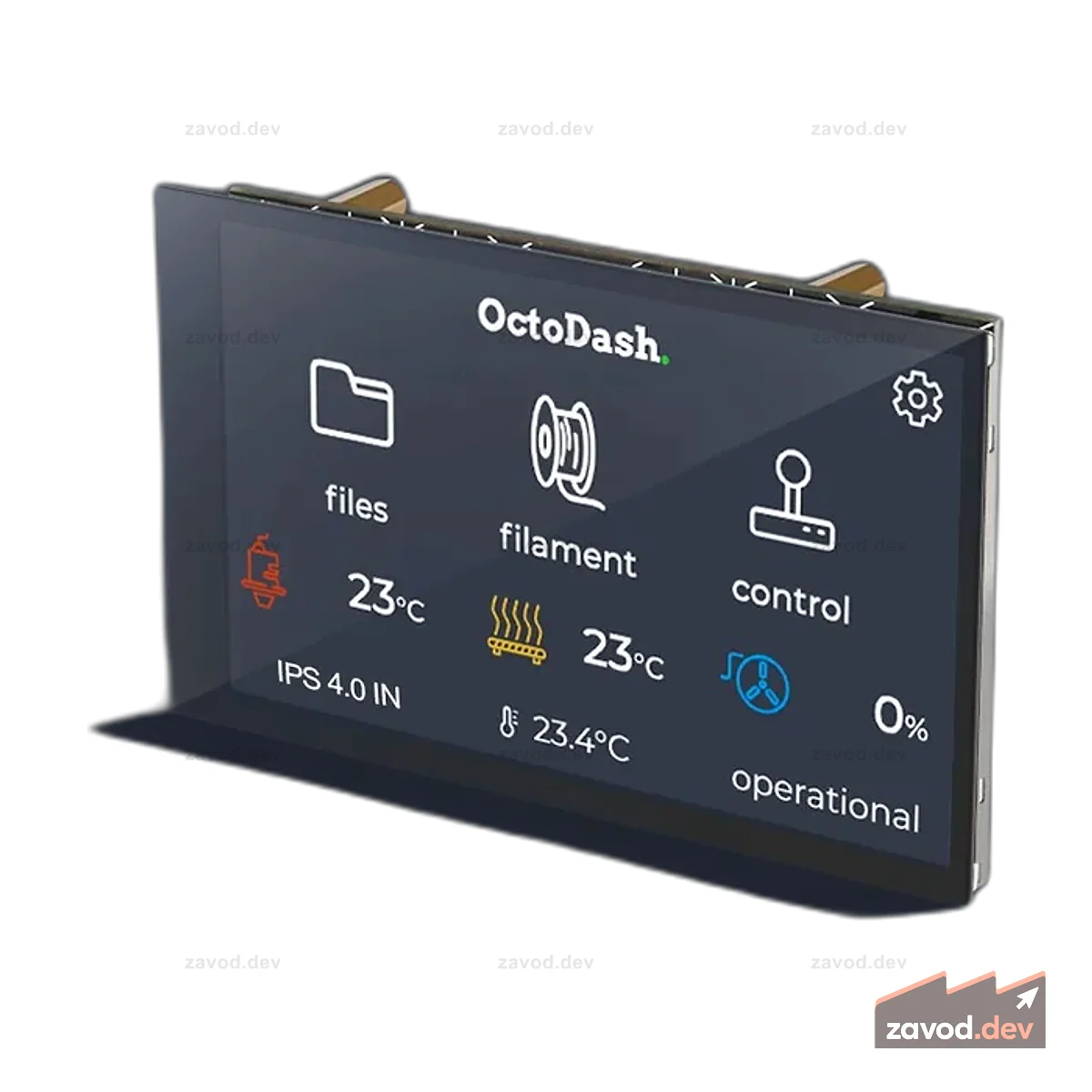 FYSETC 4-дюймовый CTP ЖК-экран емкостный сенсорный экран для 3D-принтера Octoprint UI для Raspberry Pi 4 Model B