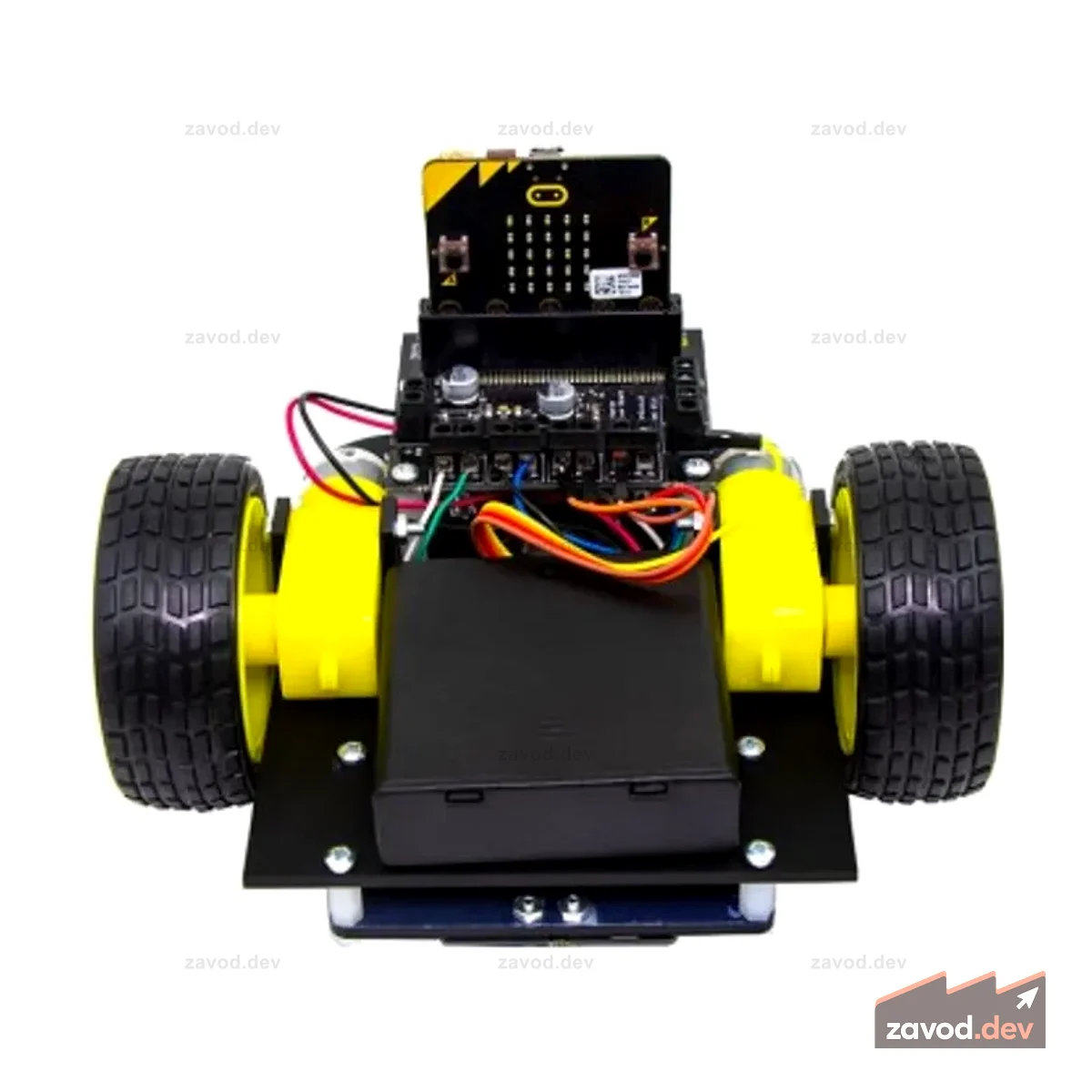 Багги, следующий за линией для BBC micro:bit