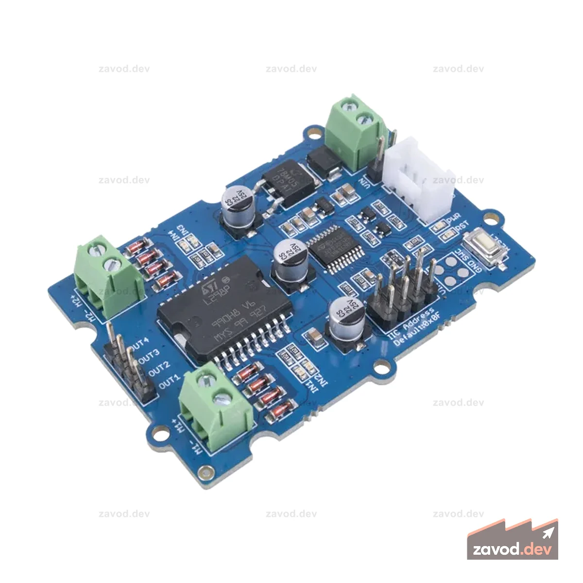 Grove - Драйвер двигателя I2C (L298P)