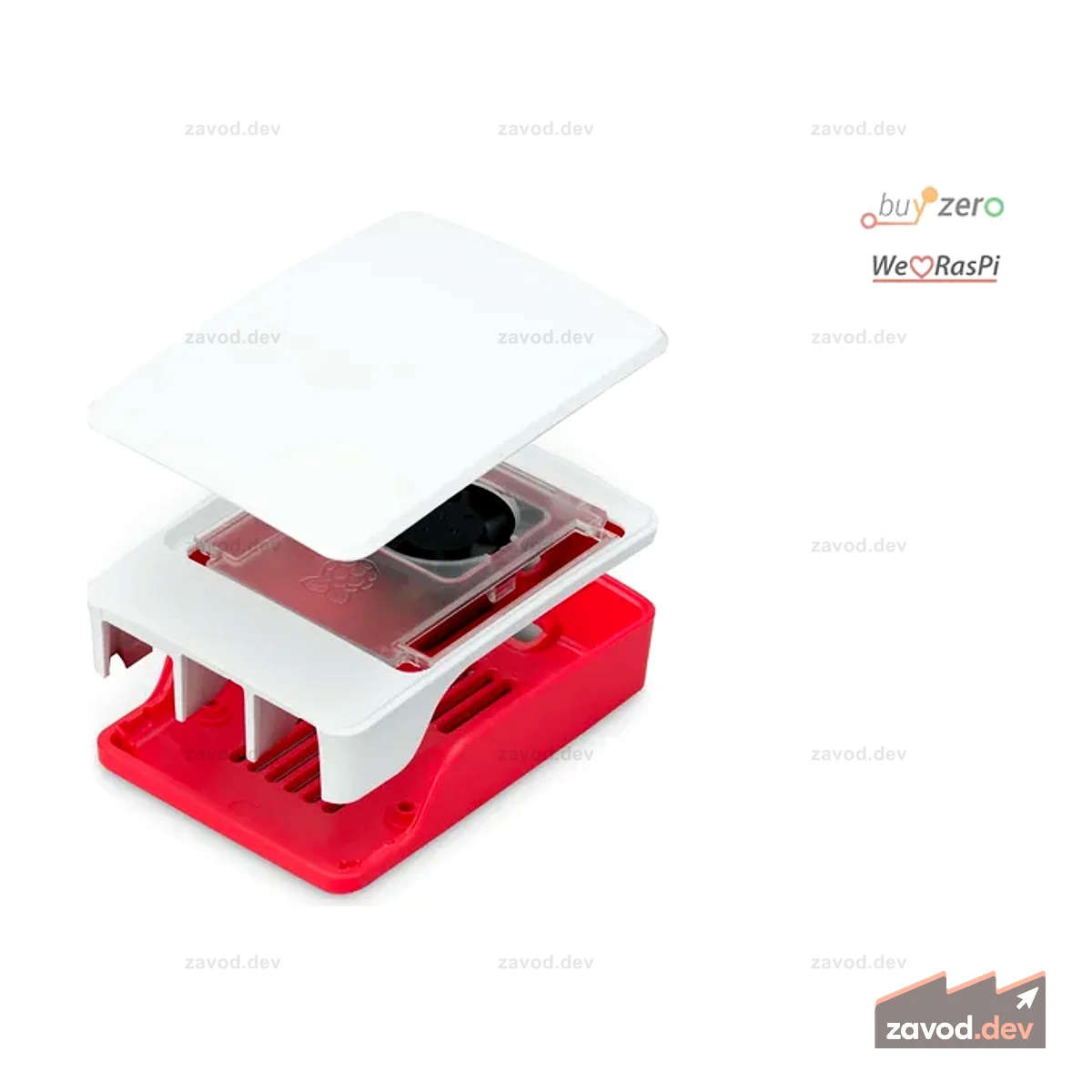 официальный Raspberry Pi 5 Gehäuse