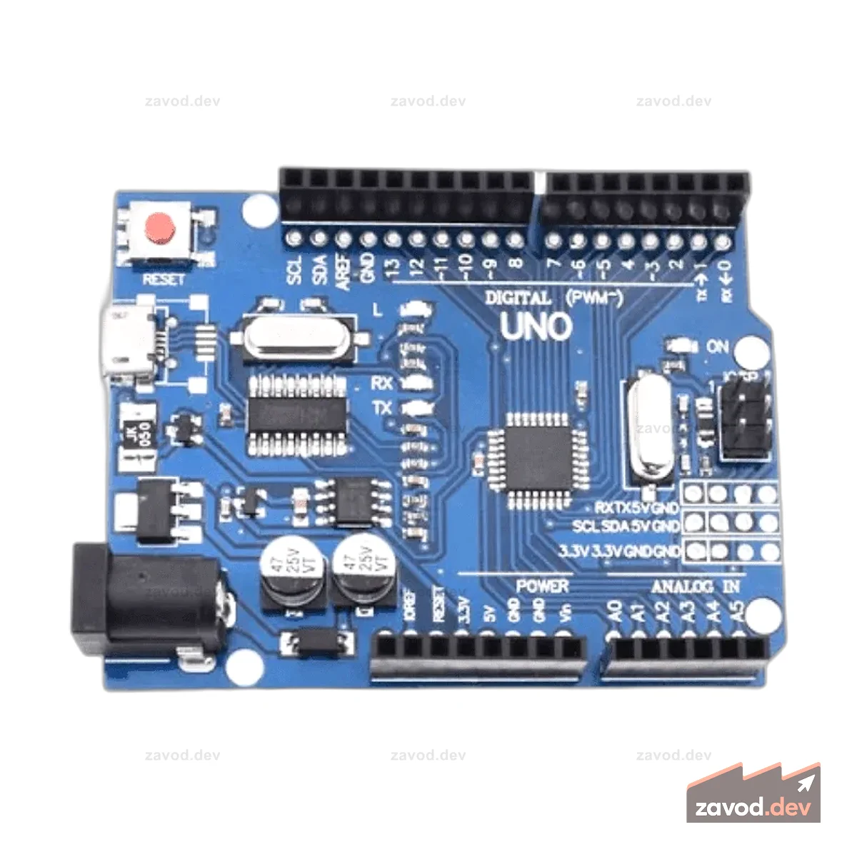 Arduino Uno R3 CH340G Плата, совместимая с разработкой, с портом Micro USB