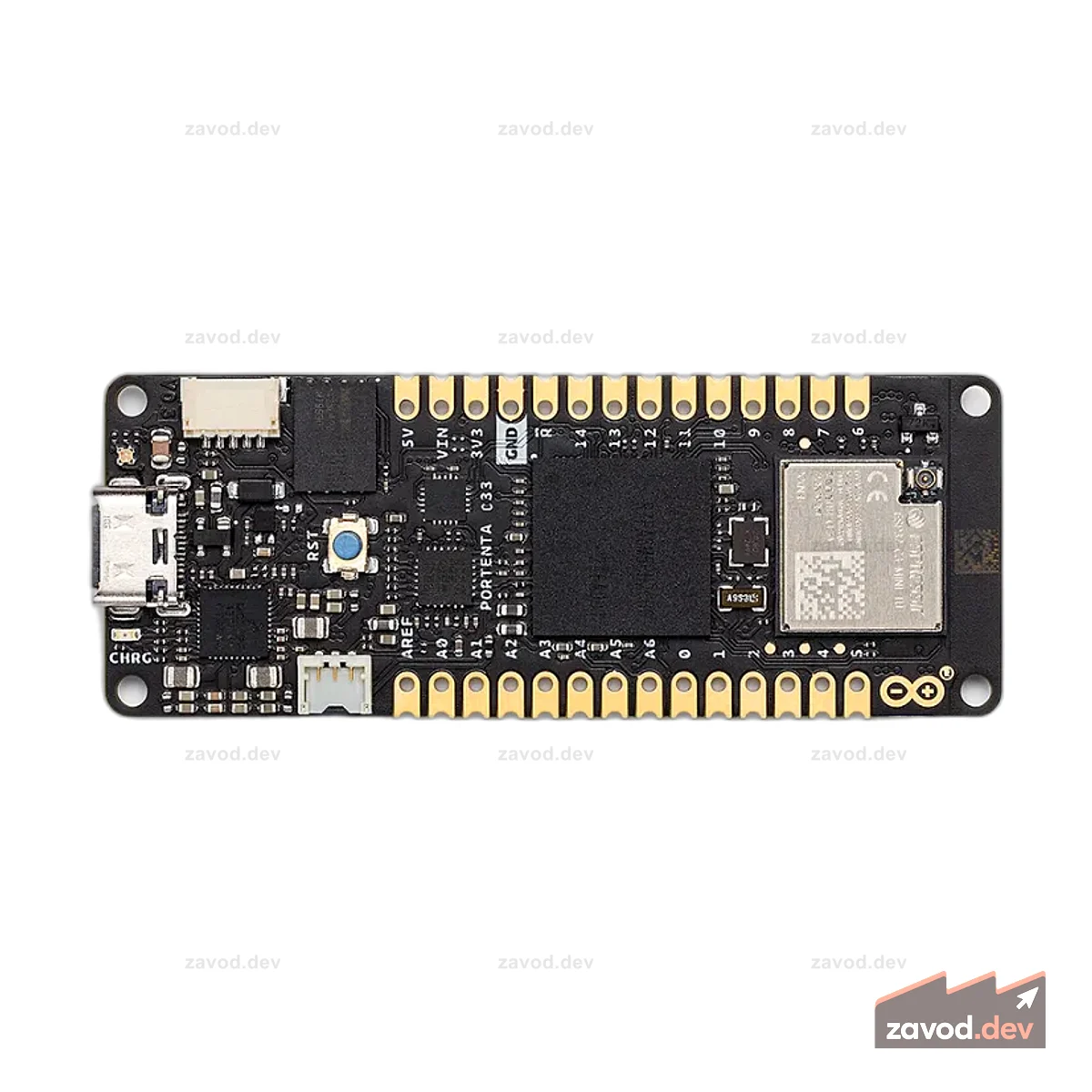 Официальная плата разработки Arduino Portenta C33 — ABX00074