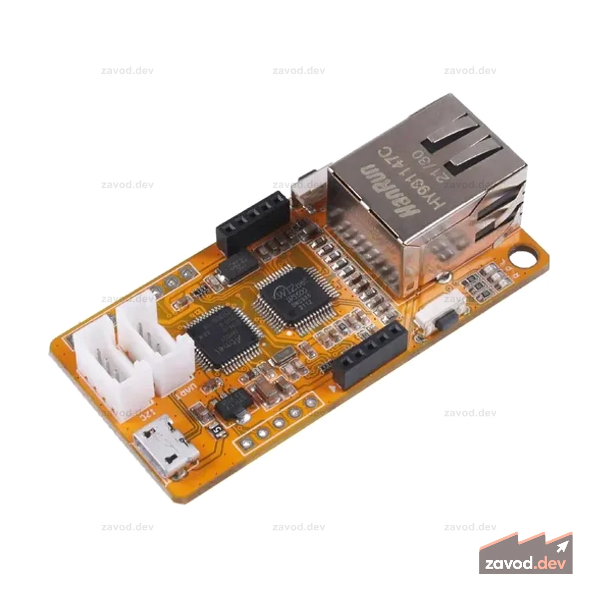 Squama Ethernet — Ethernet-плата Arduino W5500 с PoE