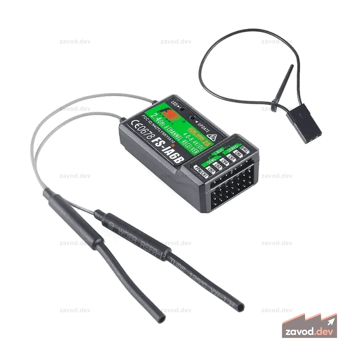FlySky FS-IA6B RF 2,4 ГГц, 6 каналов PPM, выход с приемником порта iBus