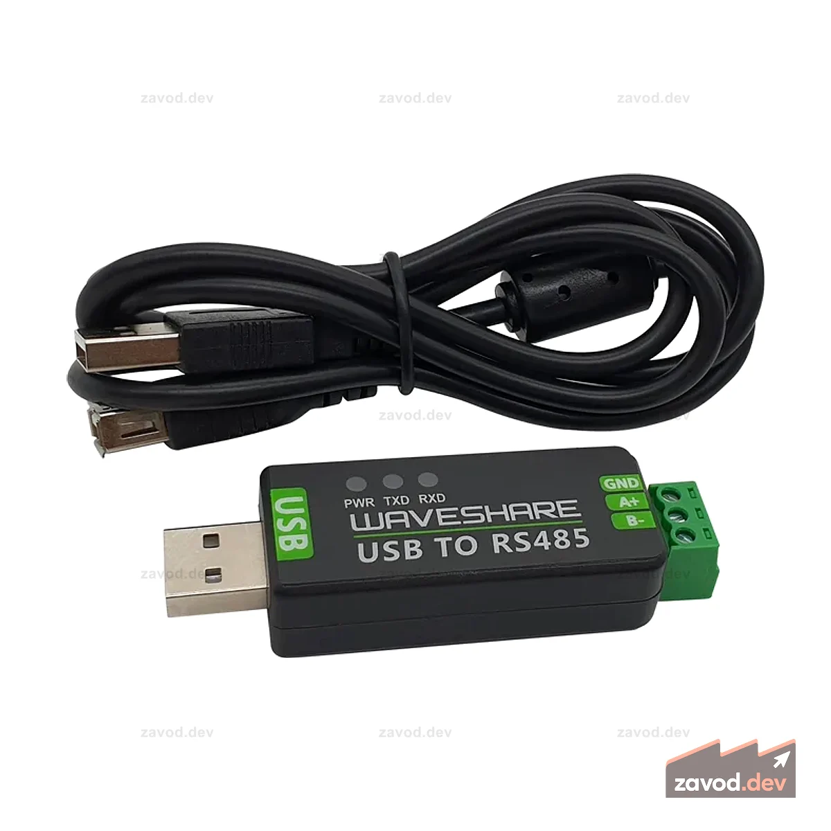 Адаптер USB-RS485 с чипом FT232 и винтовой клеммой