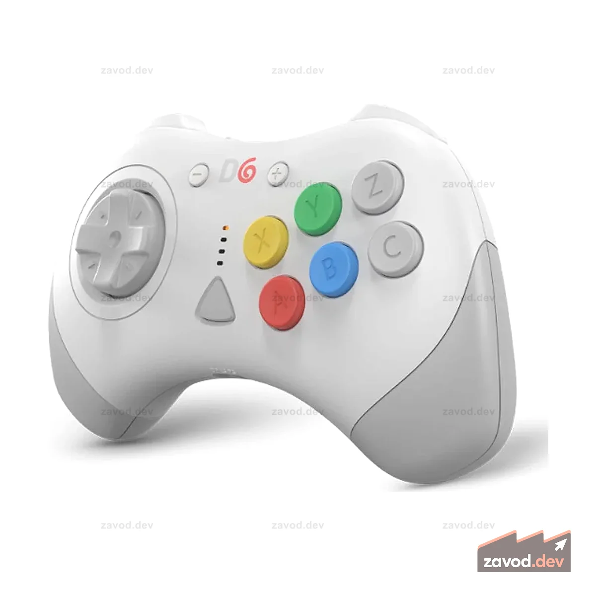 Контроллер Retro Fighters D6 Dreamcast — белый