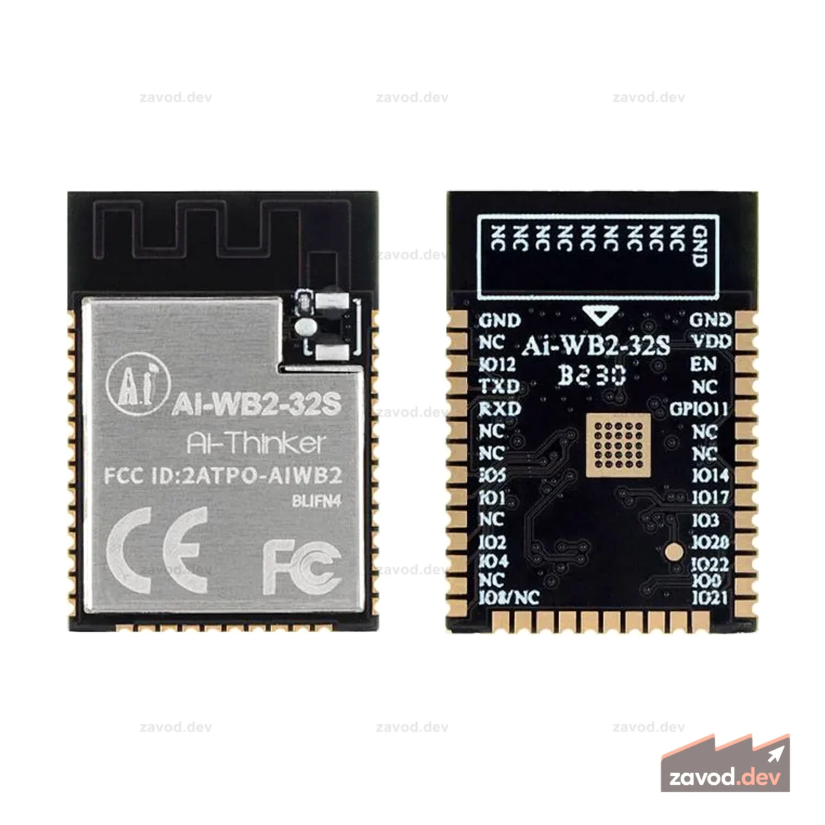 Модуль AI-WB2-32S с BL602, совместимый с ESP32-S