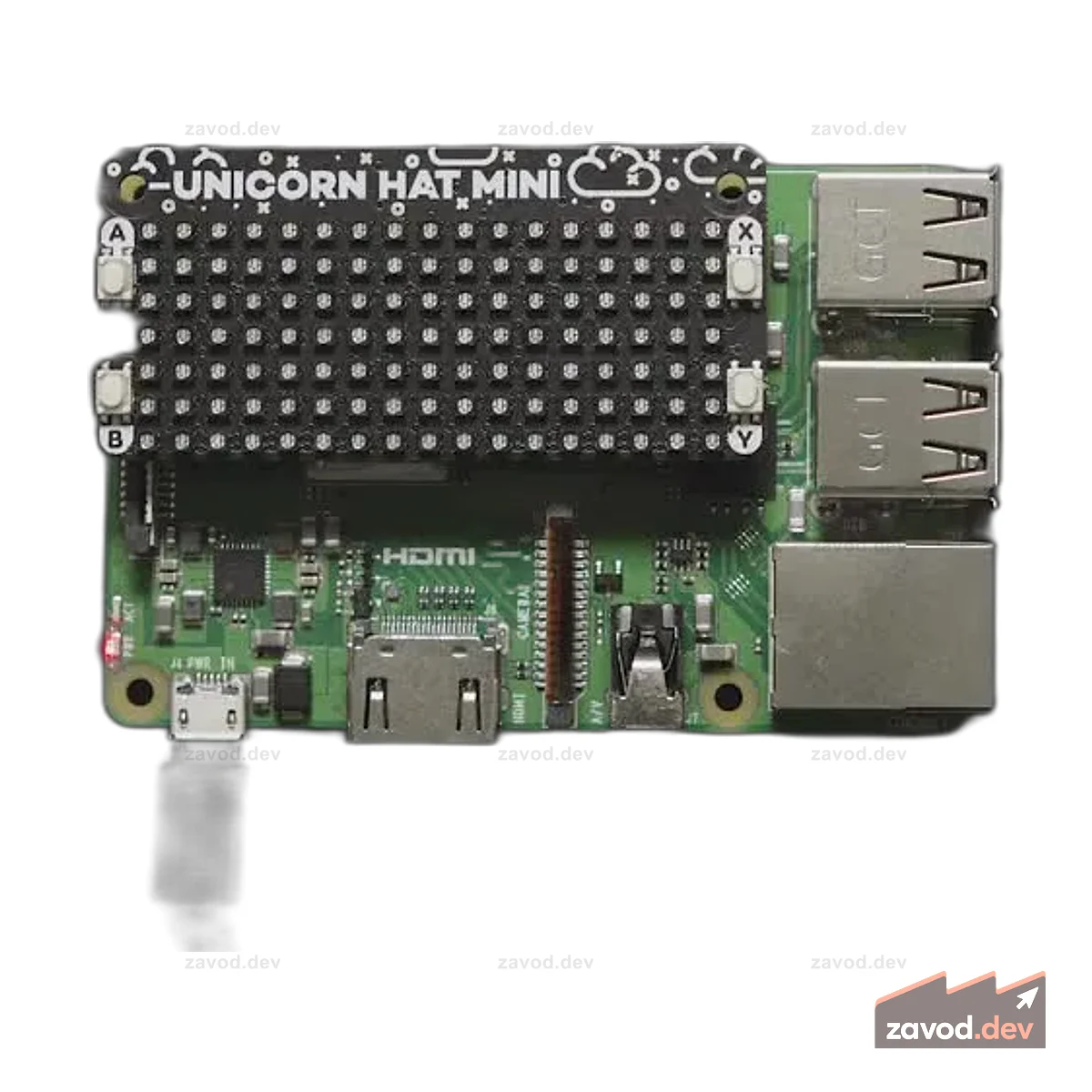 Pimoroni Unicorn HAT Mini для Raspberry Pi