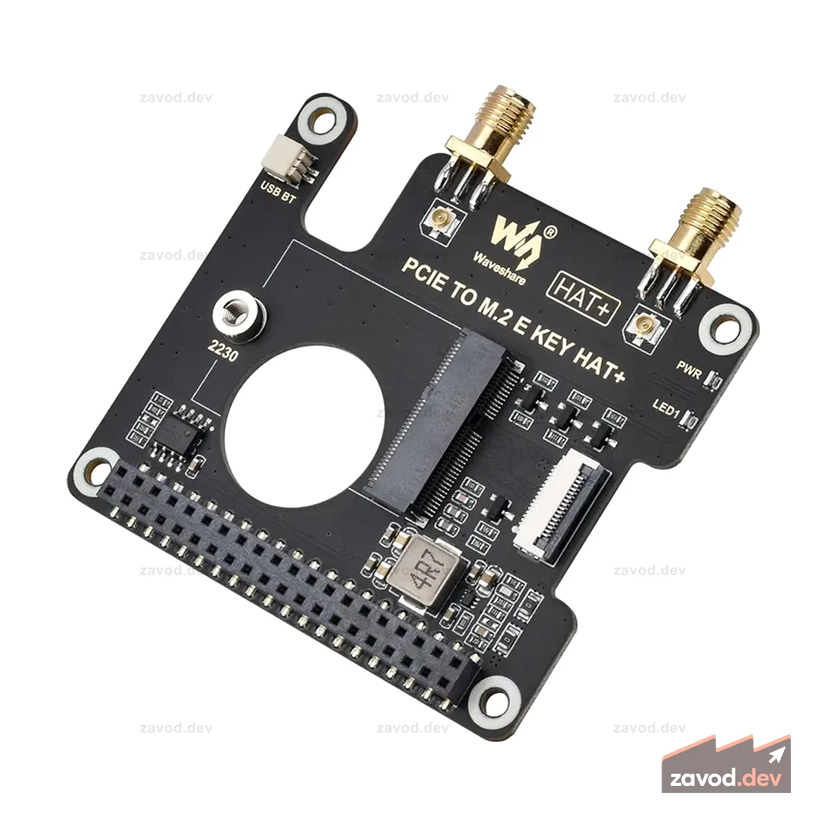 Шляпа электронного ключа M.2 для Raspberry Pi 5