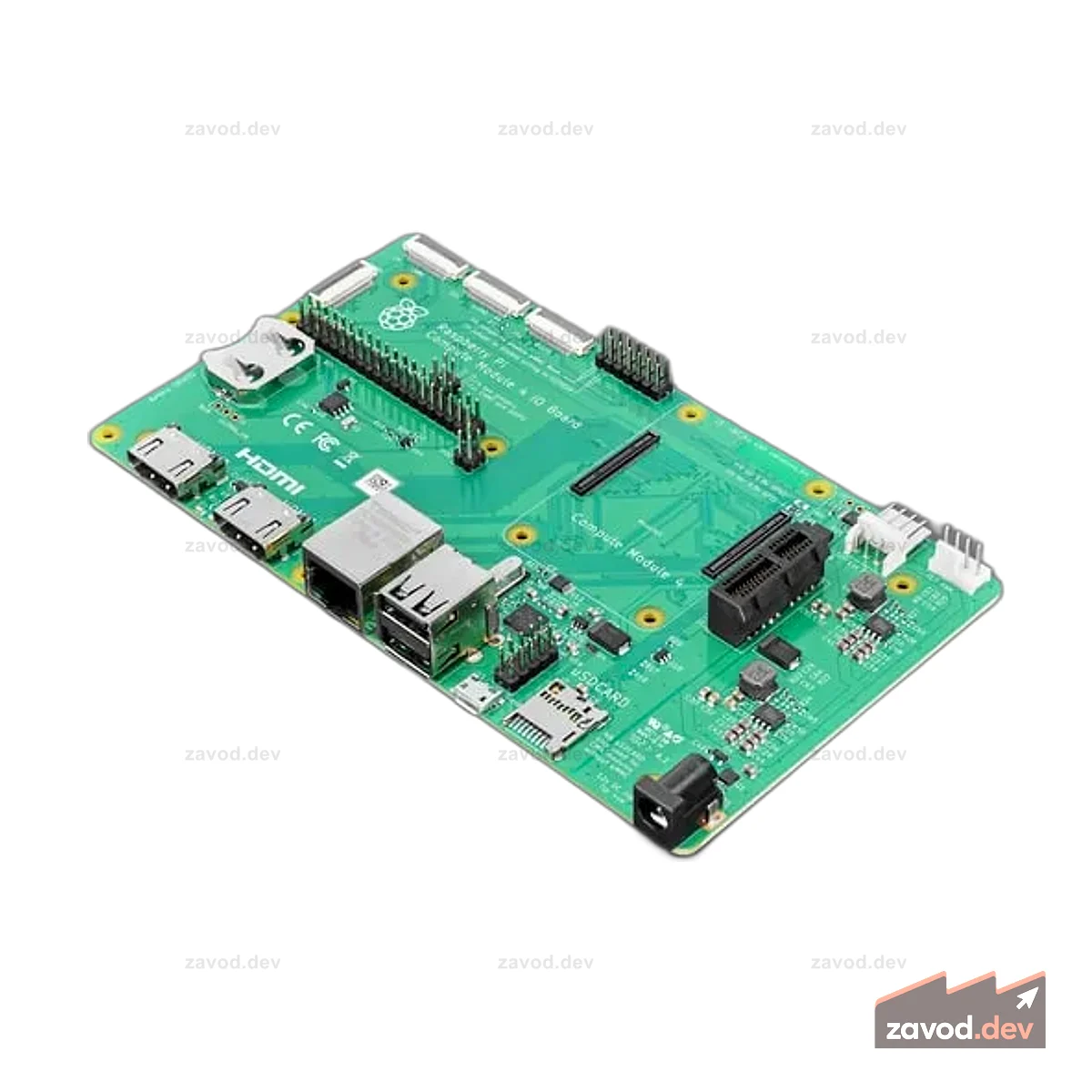 Плата ввода-вывода вычислительного модуля Raspberry Pi 4