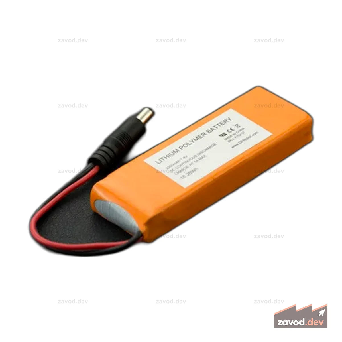 7,4 В Lipo аккумулятор 2200 мАч (разъем питания Arduino)