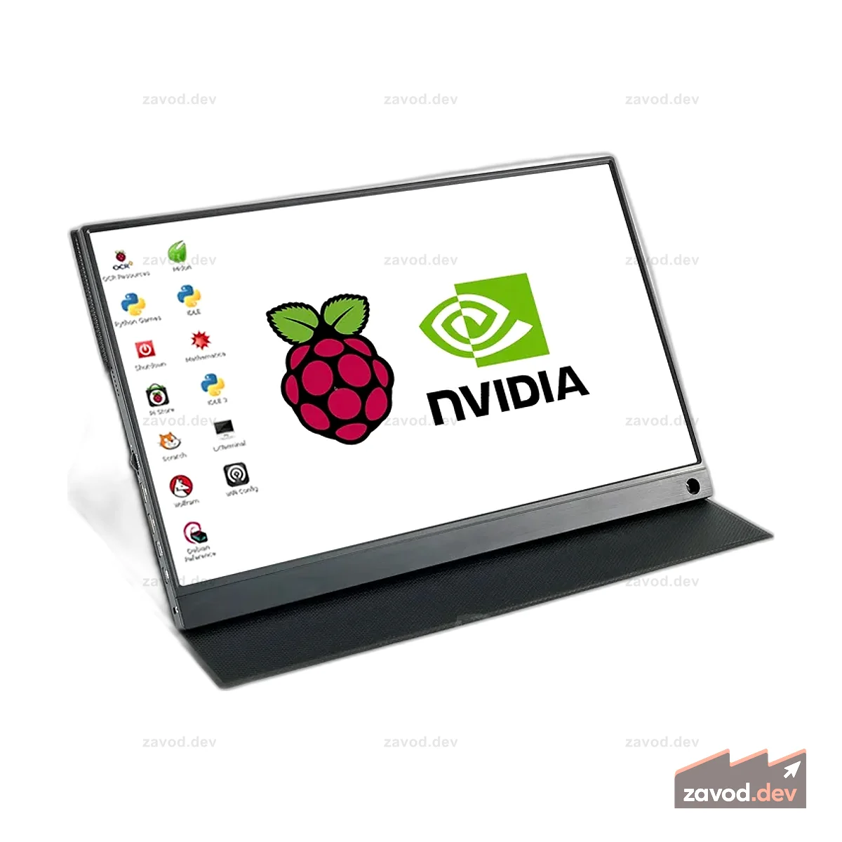 Yahboom 15,6-дюймовый сенсорный HD-экран, совместимый с Raspberry Pi/Jetson NANO/RDK