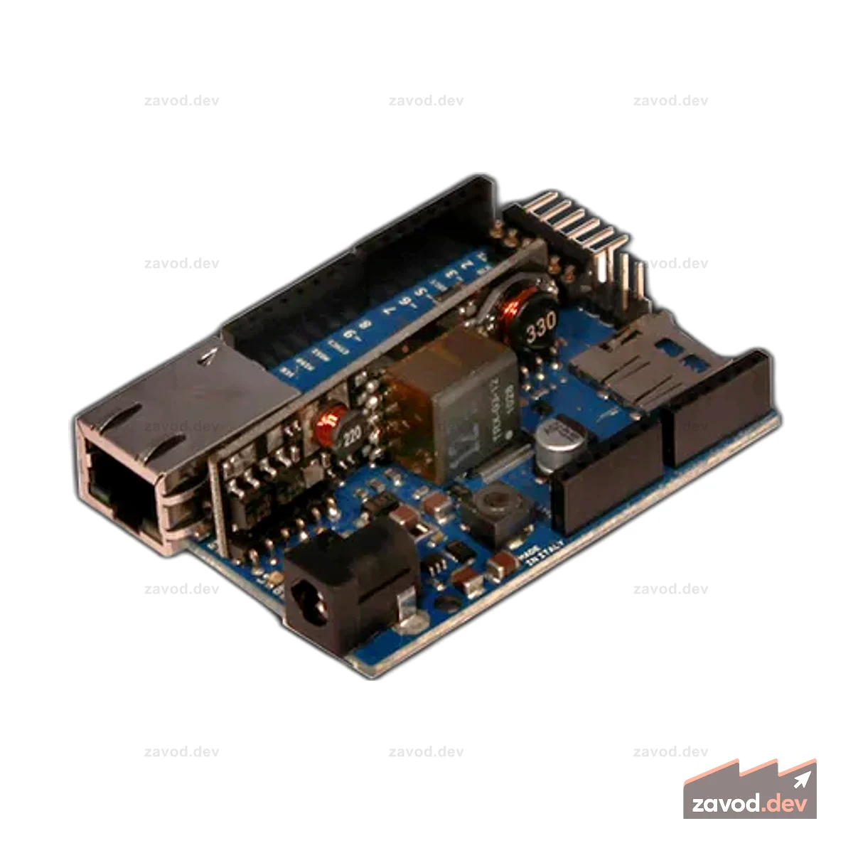 Arduino Ethernet с модулем PoE(Снято с производства)