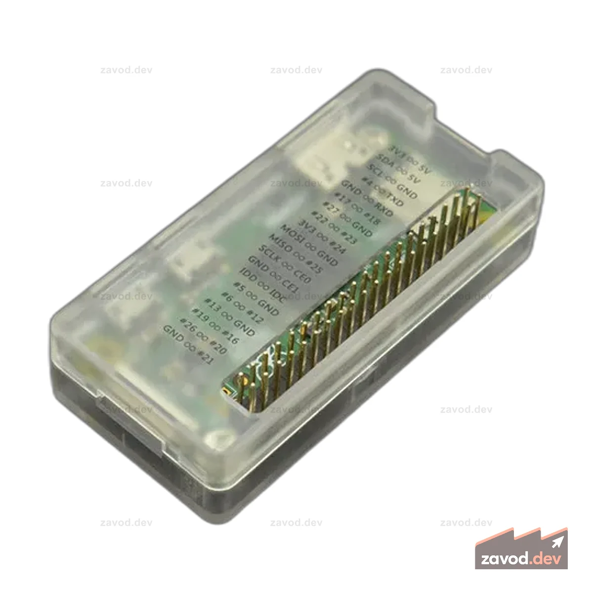 Прозрачный чехол из АБС-пластика для Raspberry Pi Zero/ Zero W
