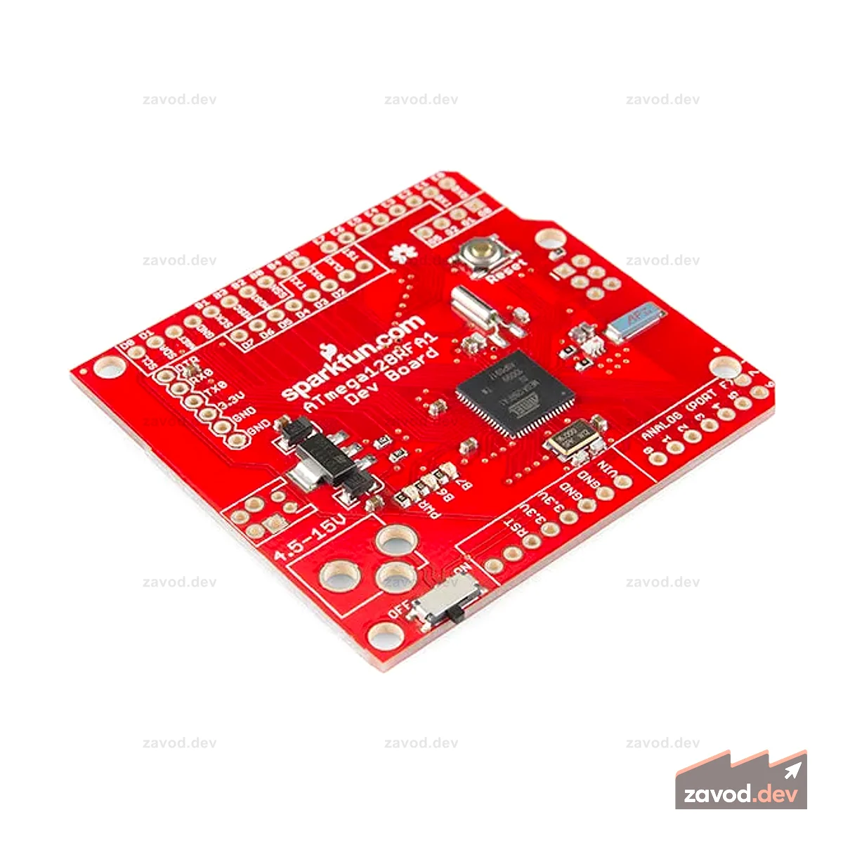 Плата разработки ATmega128RFA1