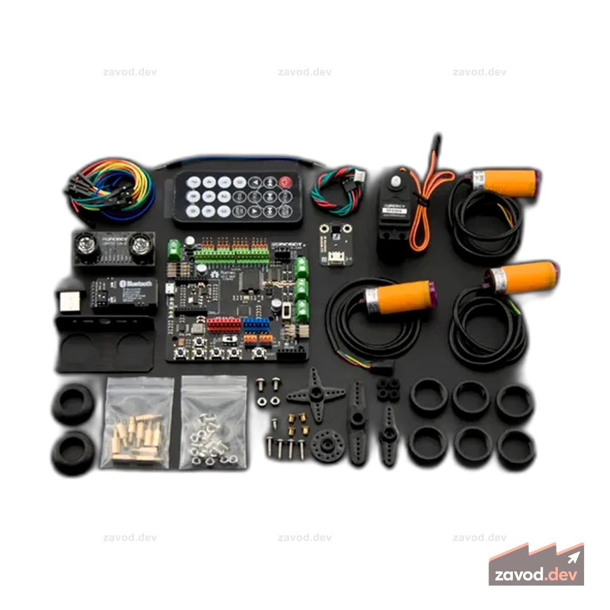 Комплект робота с дистанционным управлением DIY (поддержка Android)