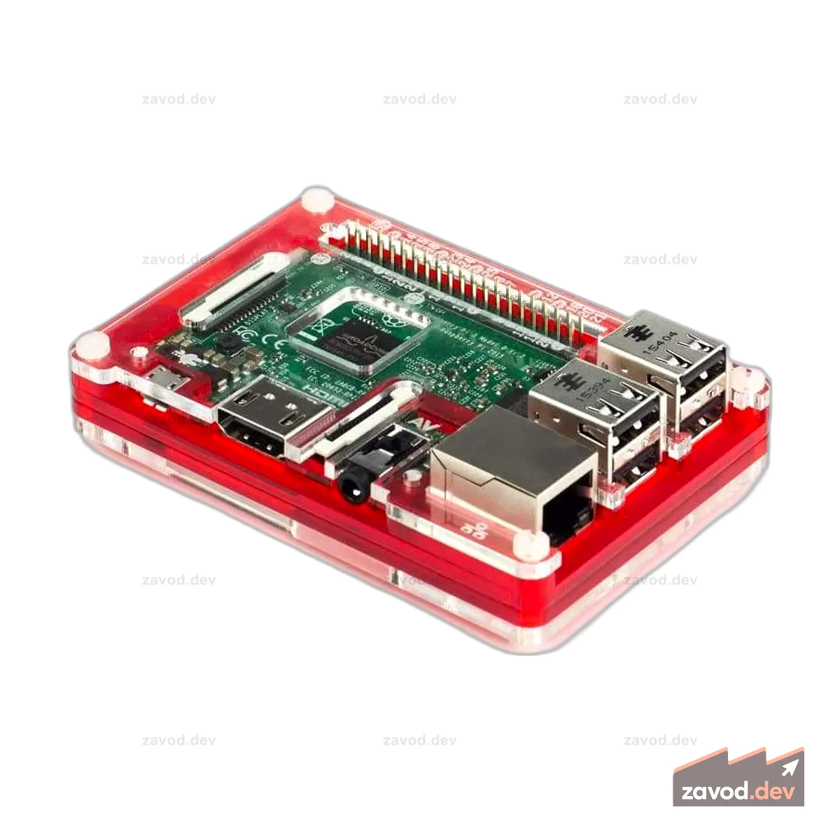 Pibow 3 Купе (Raspberry Pi 3, 2 и B+)
