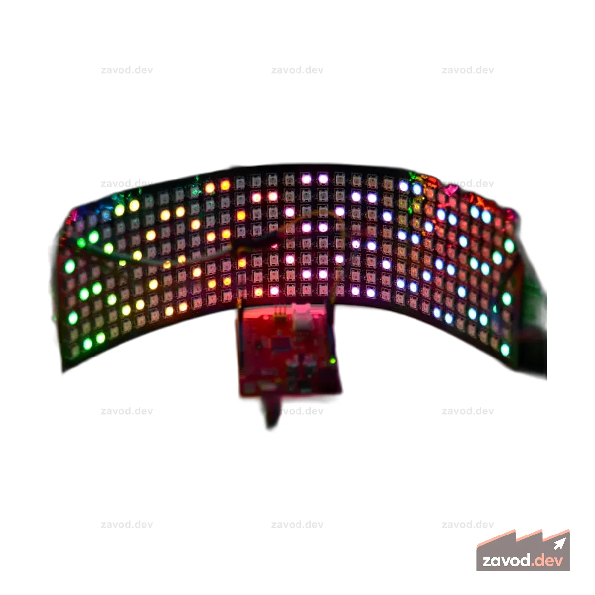 8x32 RGB LED Matrix w& WS2812B - DC 5V