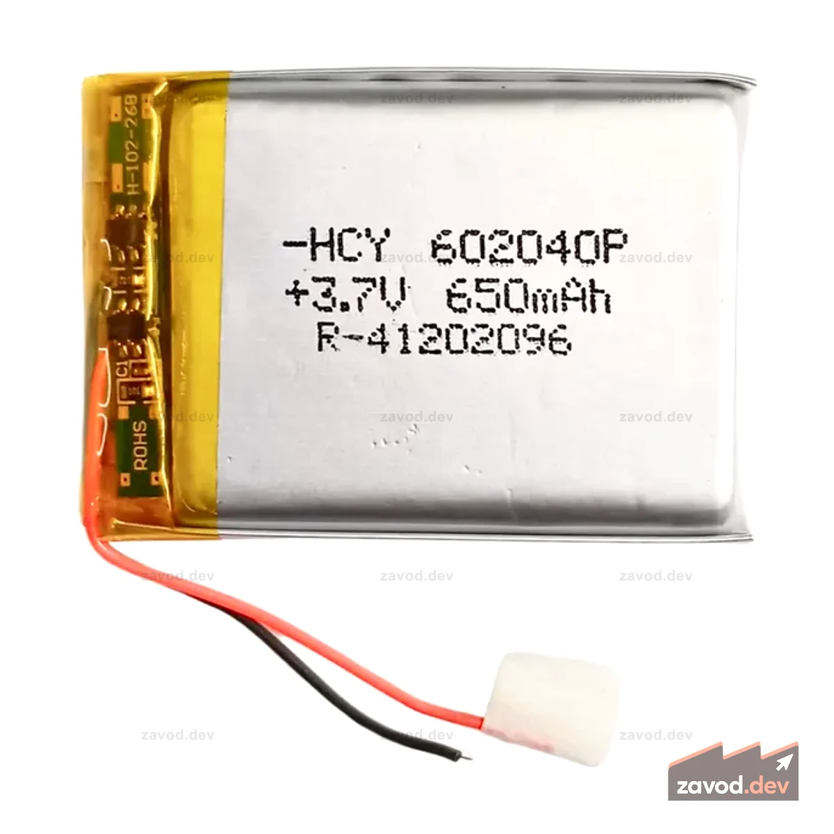 Witty Fox 650 мАч LiPo аккумулятор 3,7 В