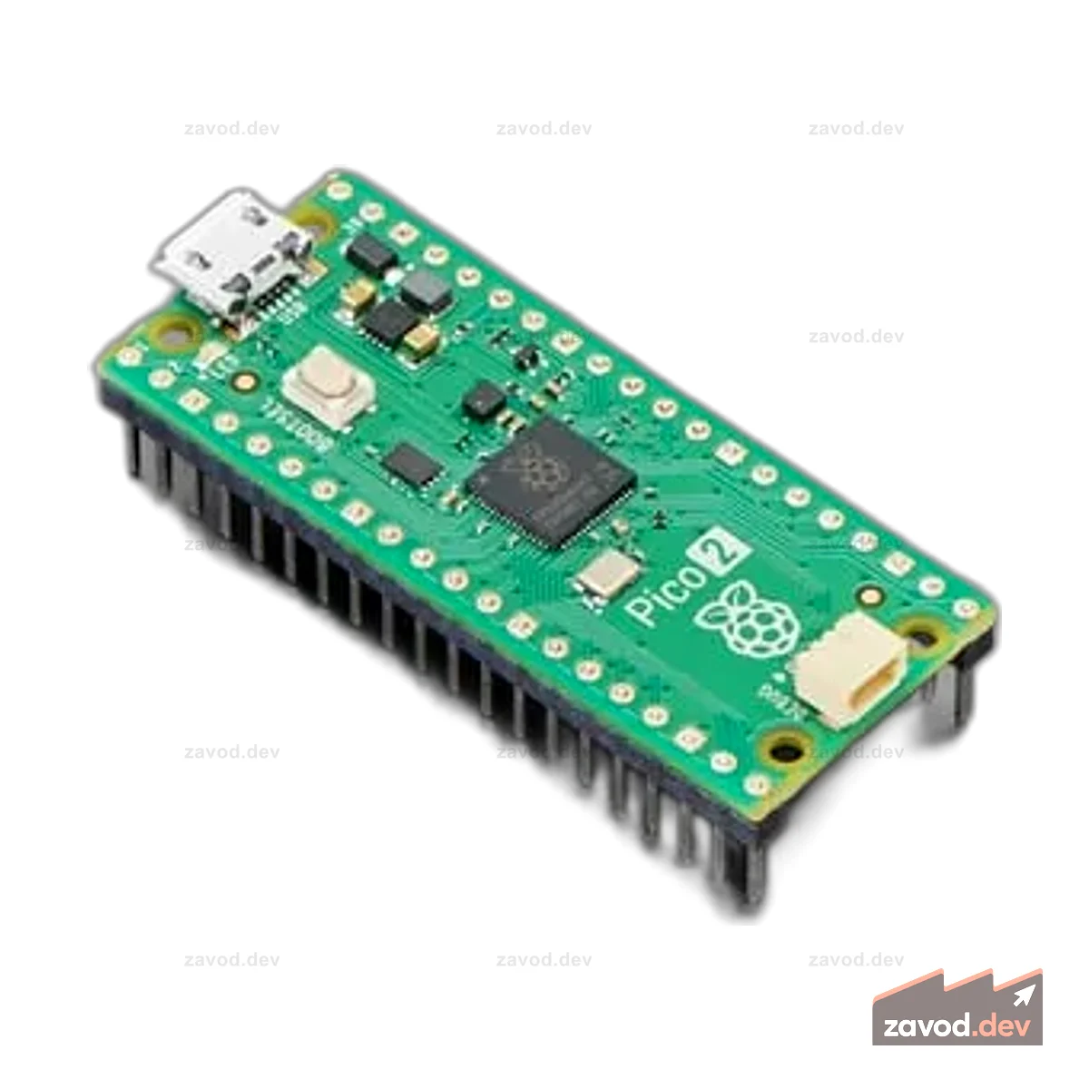 Raspberry Pi Pico 2 с заголовком